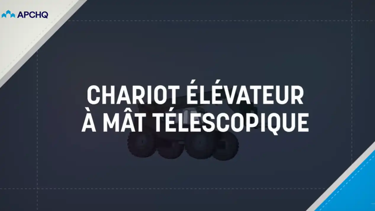 Pause SST : Chariot élévateur à mât télescopique (erreurs à éviter)